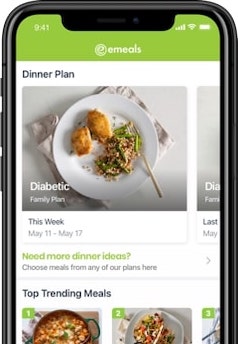 eMeals App for Diabetic