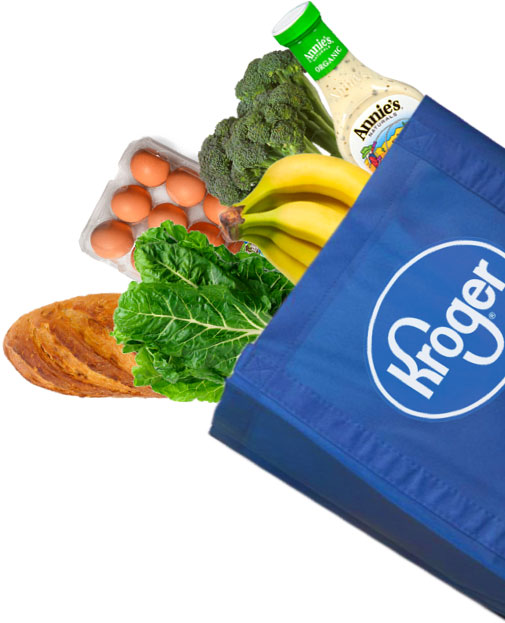 Kroger Food Bag Cutout