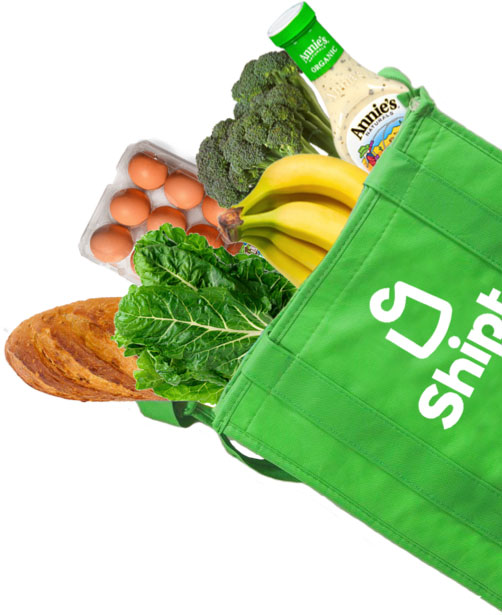 Shipt Grocery Bag Cutout with eMeals