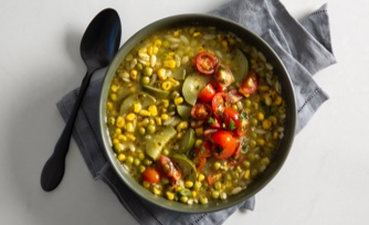 Vegetable Pesto Soup