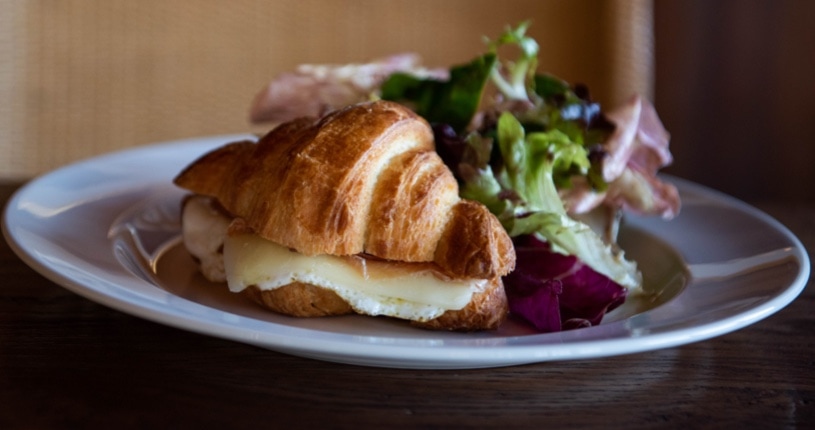 Prosciutto, Egg and Cheese Croissant